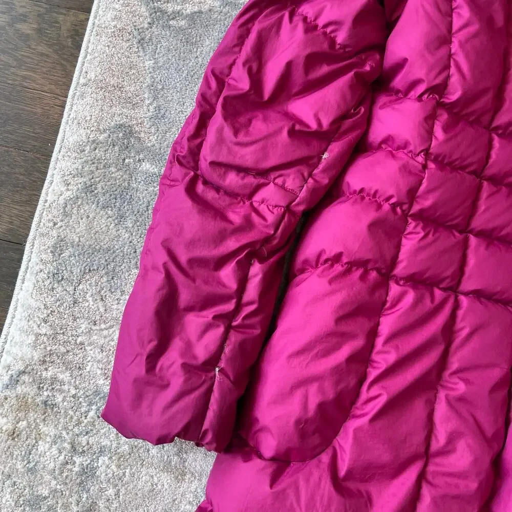 Patagonia Girls Down Winter Coat Long Parka M 10